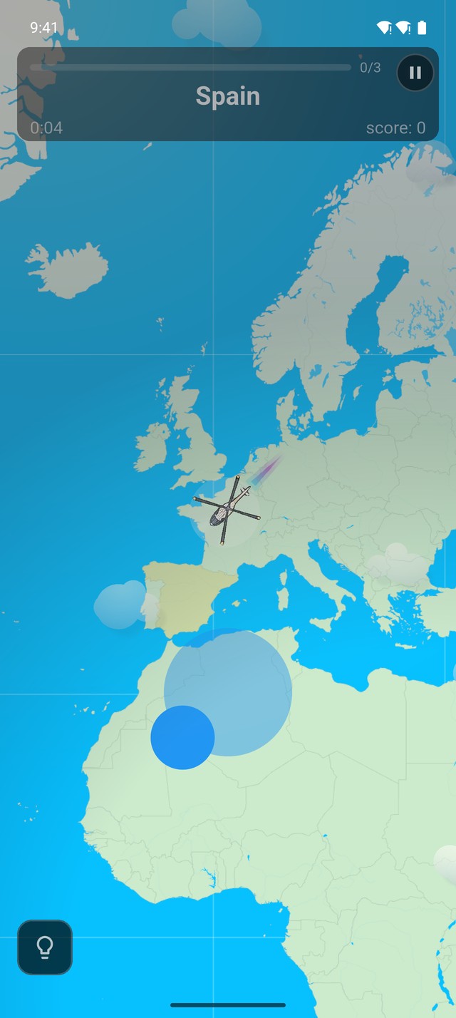 Mid mission over Europe